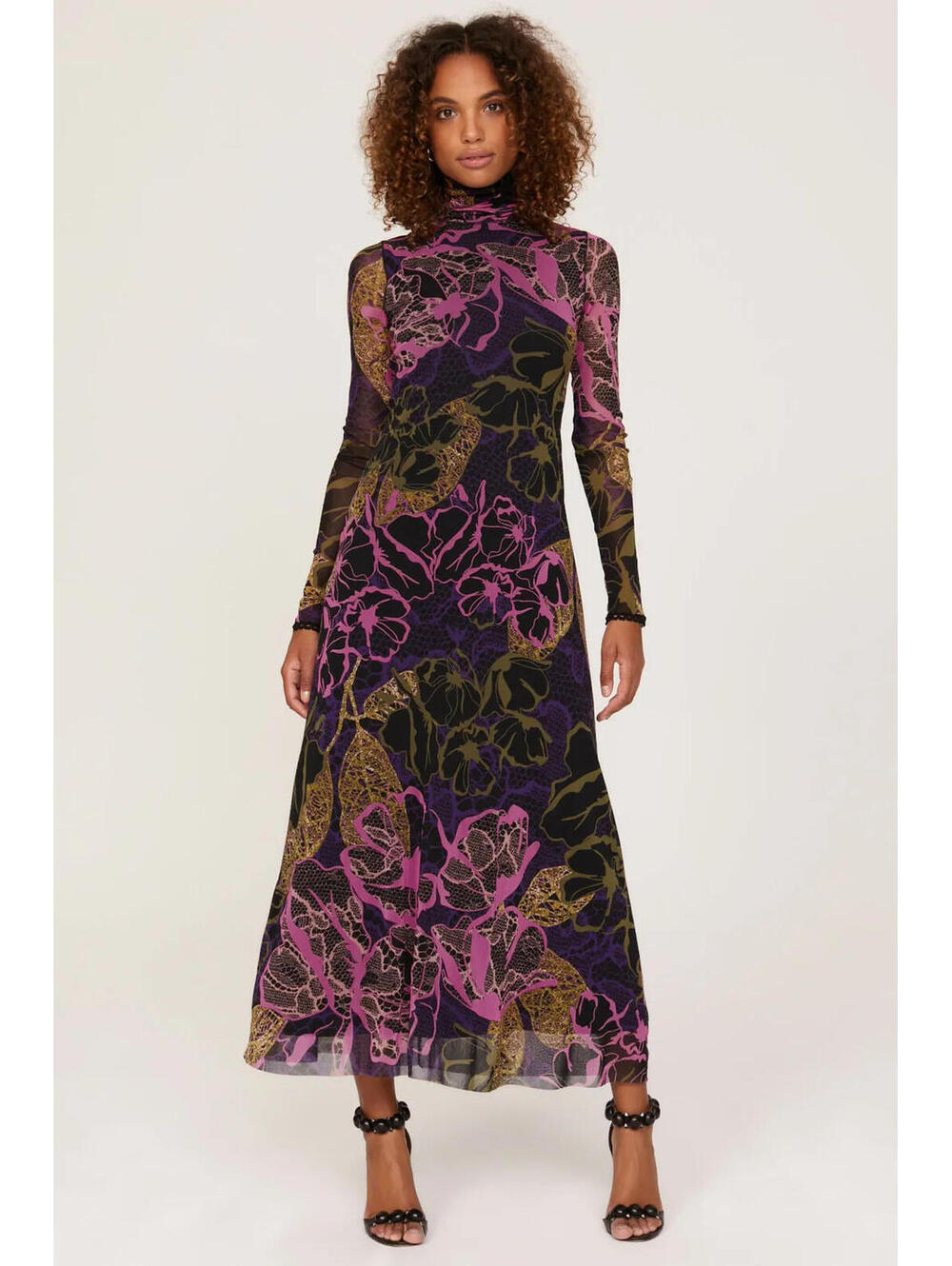 Fuzzi Abito Lungo Dress Size S